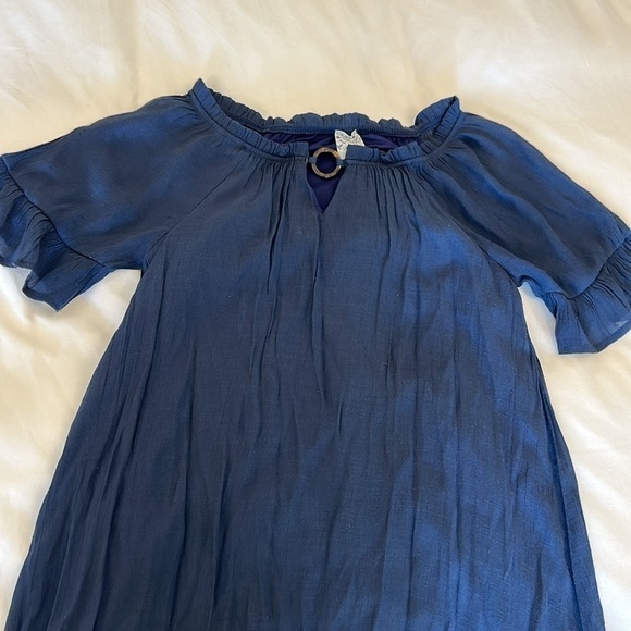 Naif Navy Shift Dress Medium - Picture 1 of 9